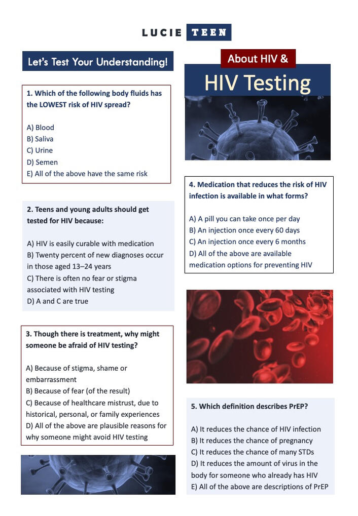 HIV & HIV Testing