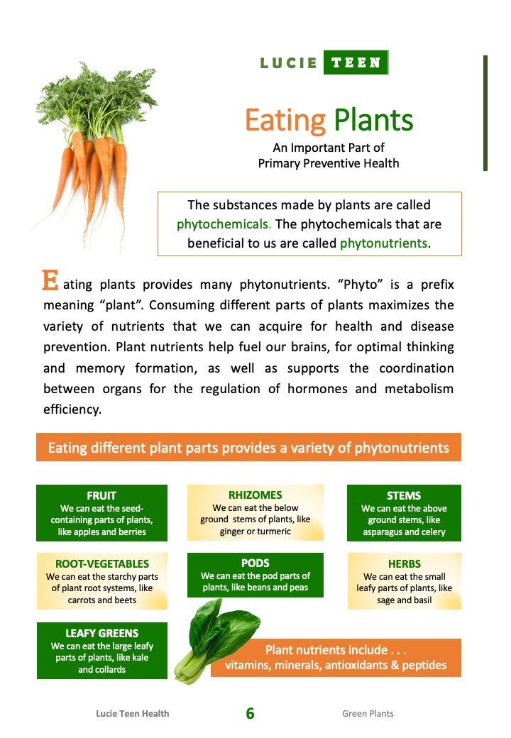 Eating Green Plants Eating Green Plants