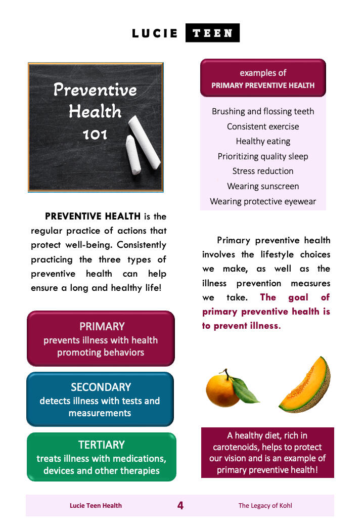 Preventive health